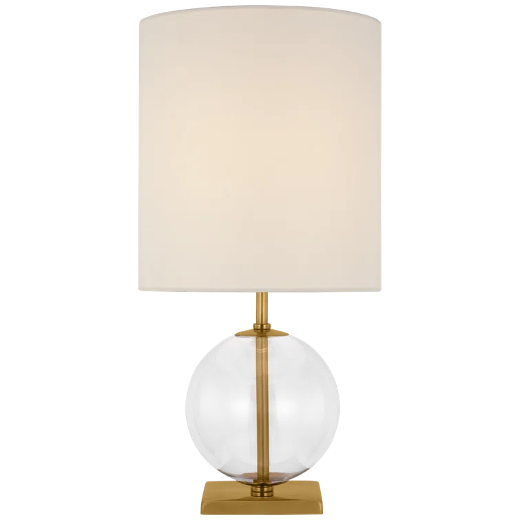 Elsie Clear Glass Adjustable Outdoor Table Lamp