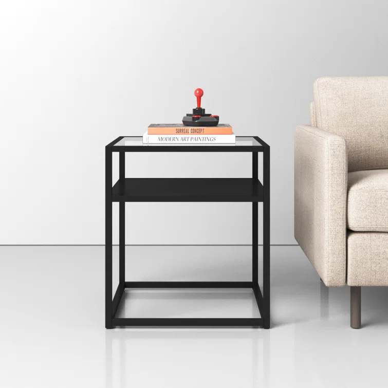 Duran Glass End Table