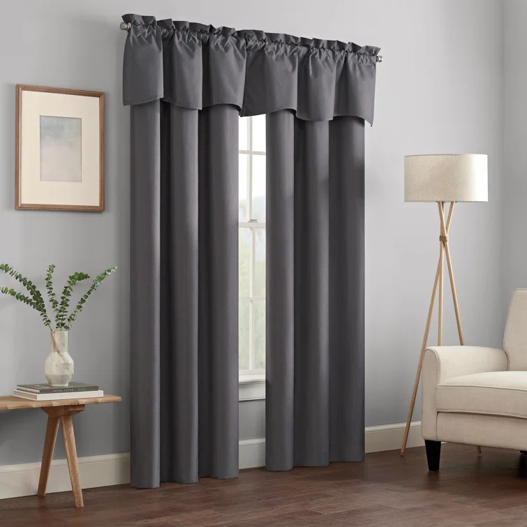 Kendall Polyester Blackout Curtain Single Panel
