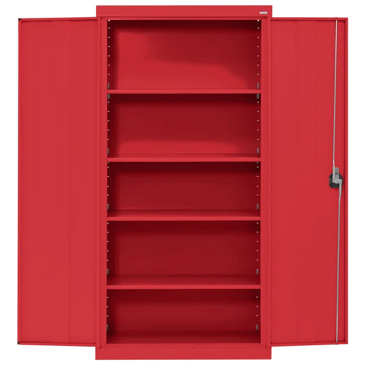 36'' Wide 5 - Shelf Storage Cabinet