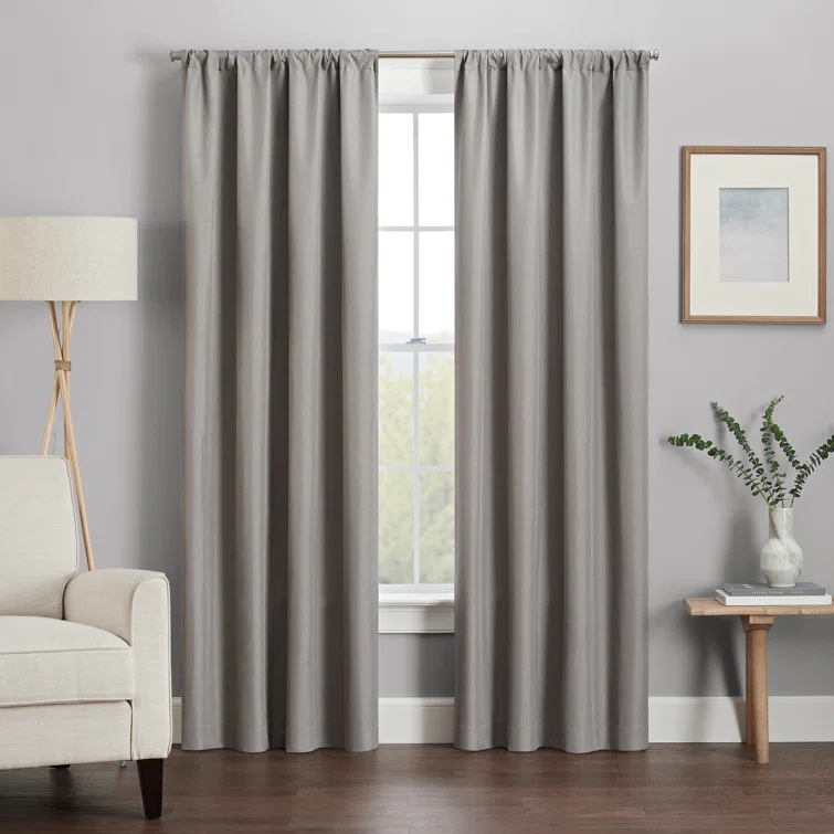 Kendall Polyester Blackout Curtain Single Panel