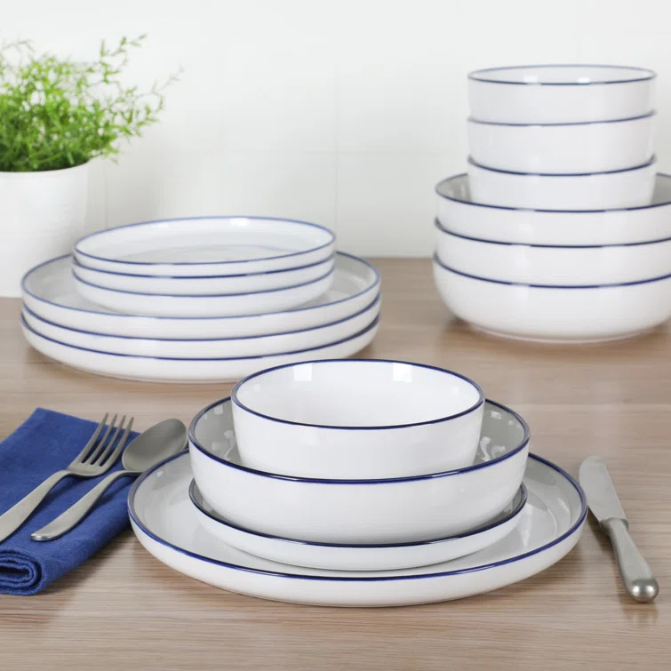 Gibson Home Oslo 16 Piece Dinnerware Set