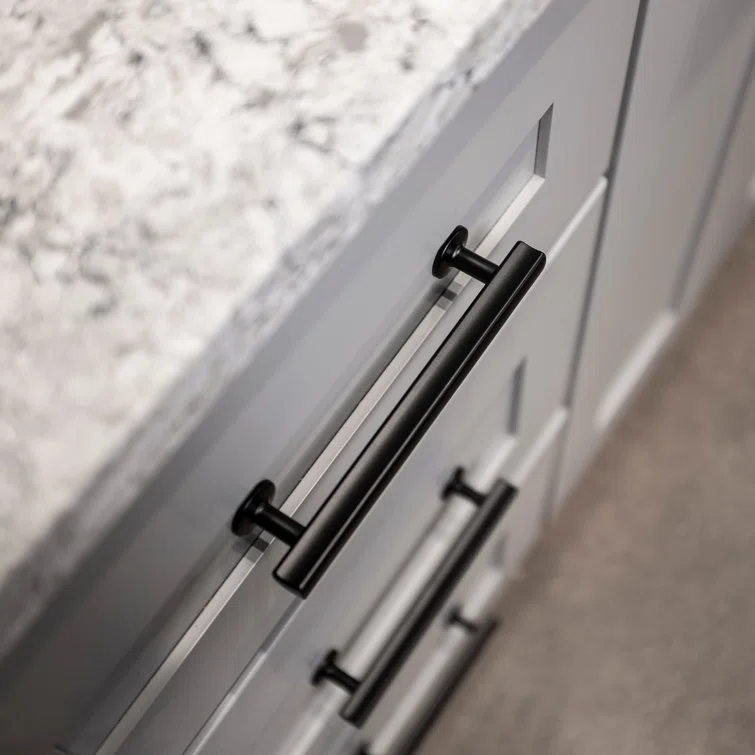 Woodward Kitchen Cabinet Handles, Solid Core Drawer Pulls for Cabinet Doors, 5-1/16" (128mm)