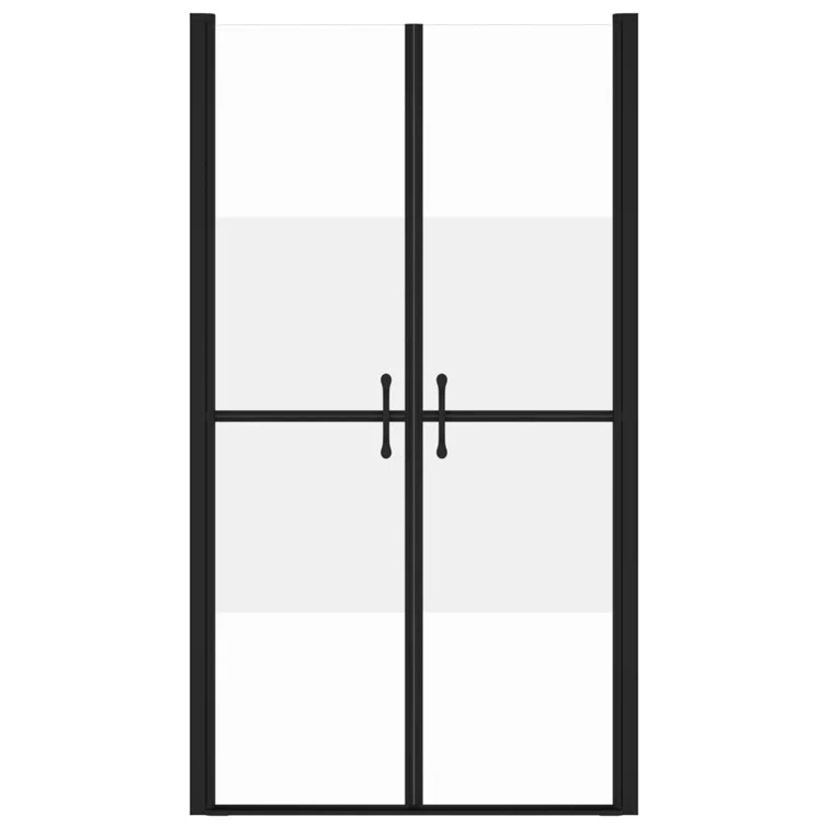 31.9'' - W x 74.8'' H Double Sliding Door Framed Shower Door with