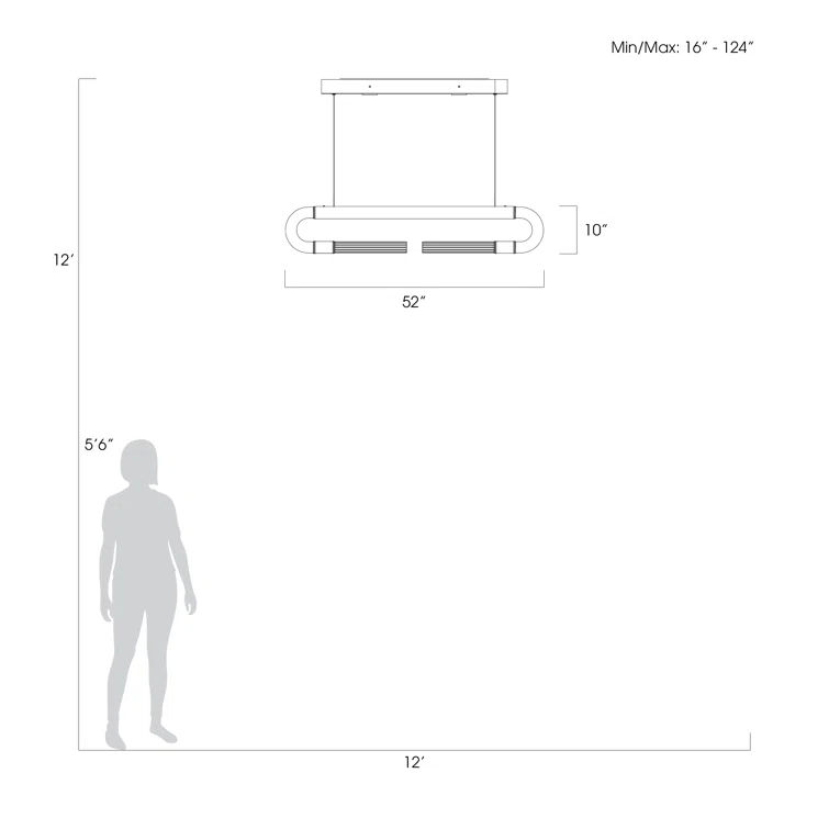 Antonia 52" Linear Pendant