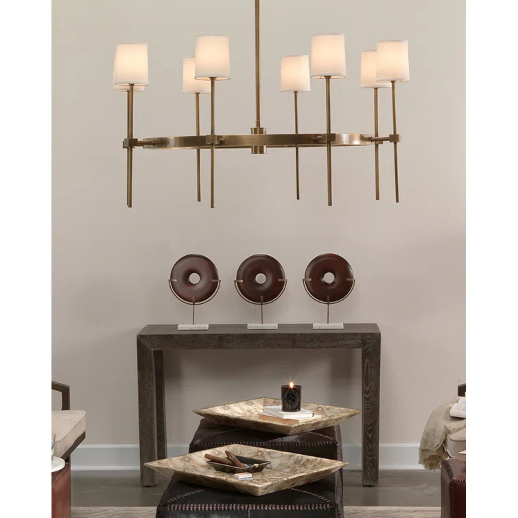 8 - Light Dimmable Classic/Traditional Chandelier