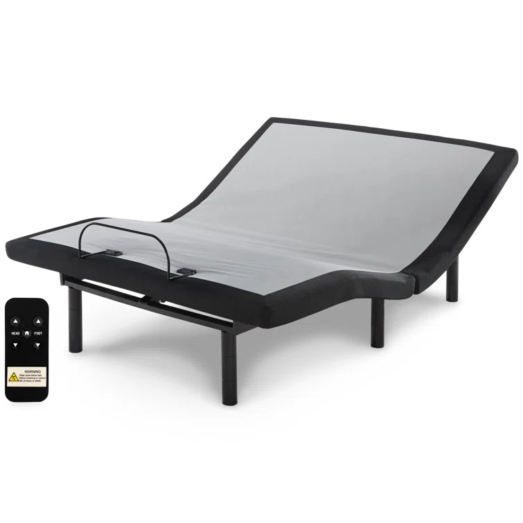 Signature Design by Ashley 12" Ultra Plush Gel Memory Foam Mattress and Adjustable Base