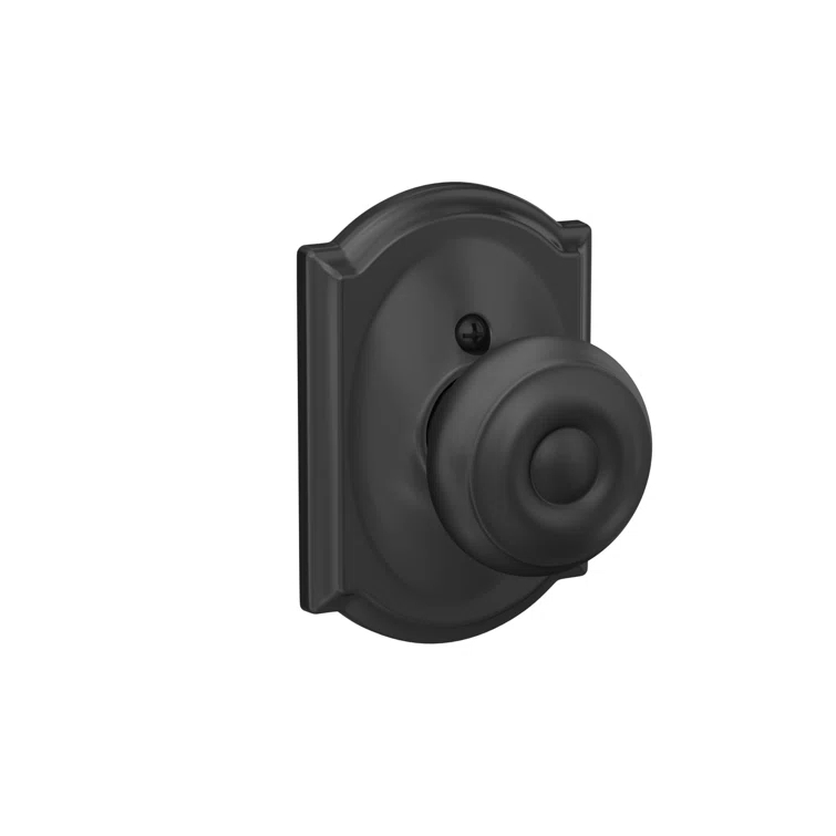 Georgian Passage Knob with Camelot Trim