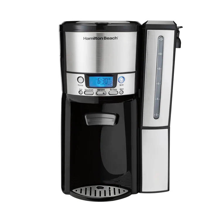 Hamilton Beach® Stainless Steel 12 Cup Dispensing Coffee Maker