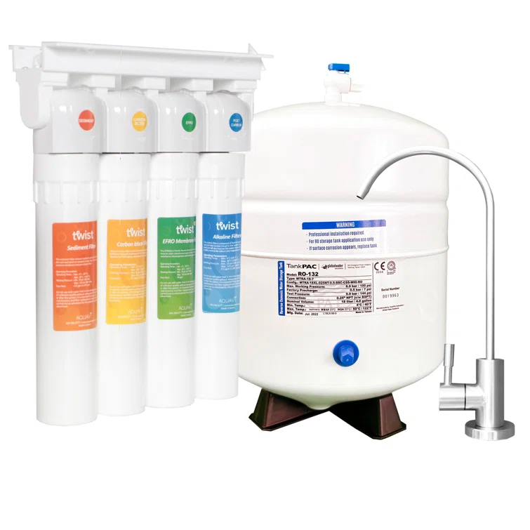 Aquavi 4-Stage RO Under Sink Water Filtration System