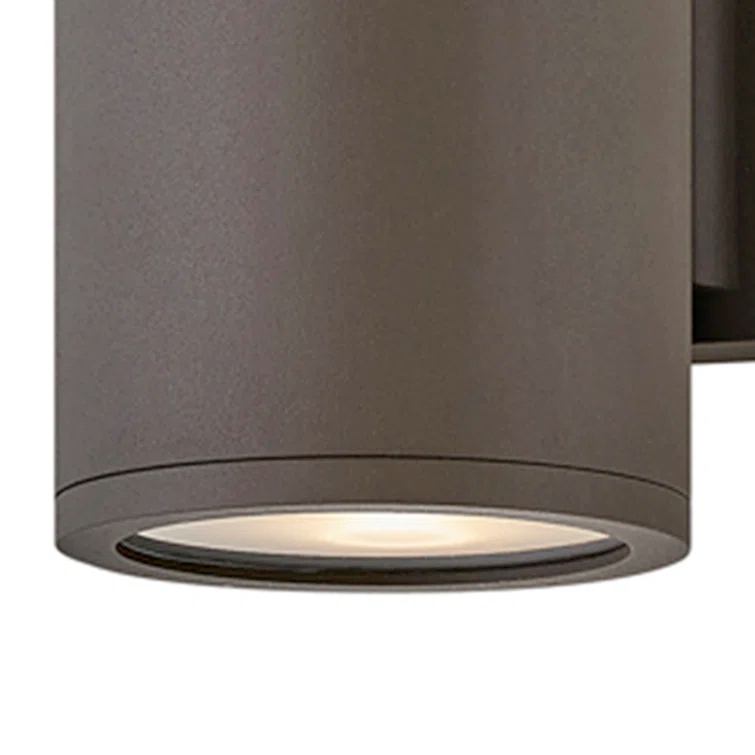 Silo 1 - Bulb 8" H Outdoor Armed Sconce