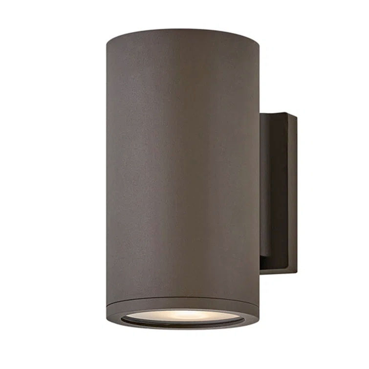 Silo 1 - Bulb 8" H Outdoor Armed Sconce