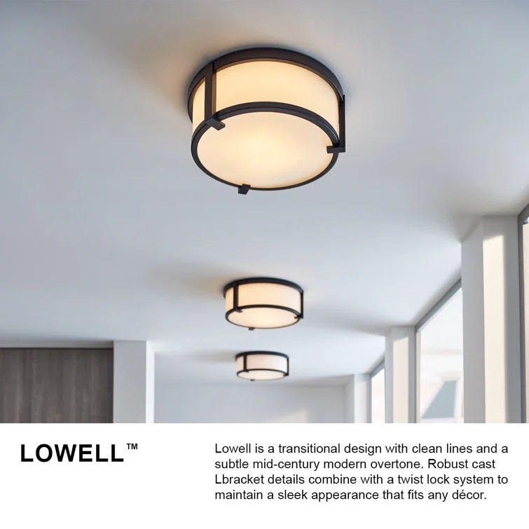Lowell Modern Flush Mount Ceiling Light