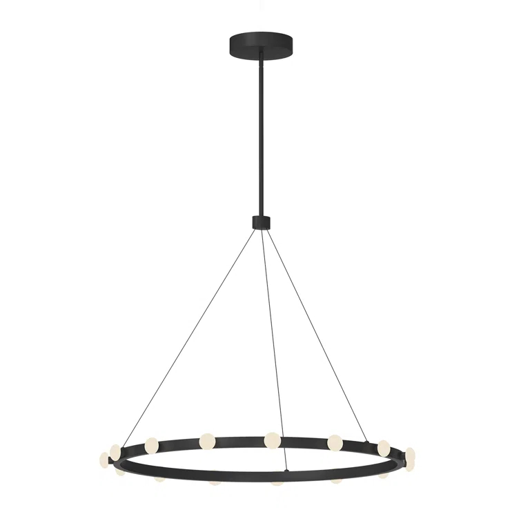Kuzco Lighting Rezz 12 - Light Dimmable LED Geometric Chandelier