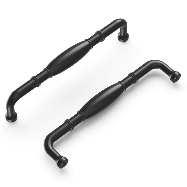 Williamsburg Kitchen Cabinet Handles, Solid Core Drawer Pulls for Cabinet Doors