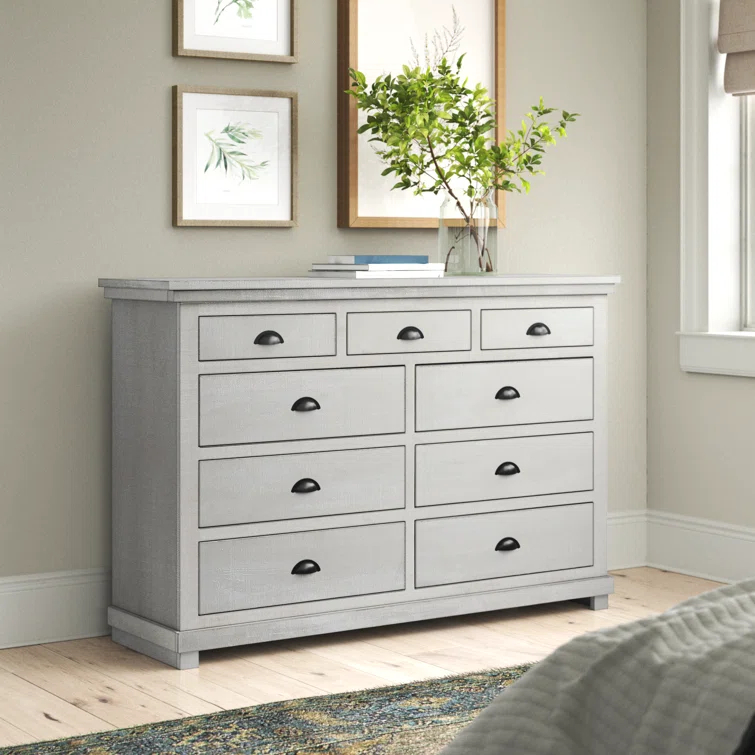 Wolferstorn 9 Drawer 64" W Dresser