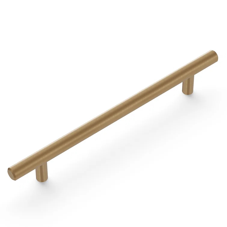 Bar Pull Kitchen Cabinet Handles, Solid Core Drawer Pulls for Cabinet Doors, 6-5/16" (160mm)