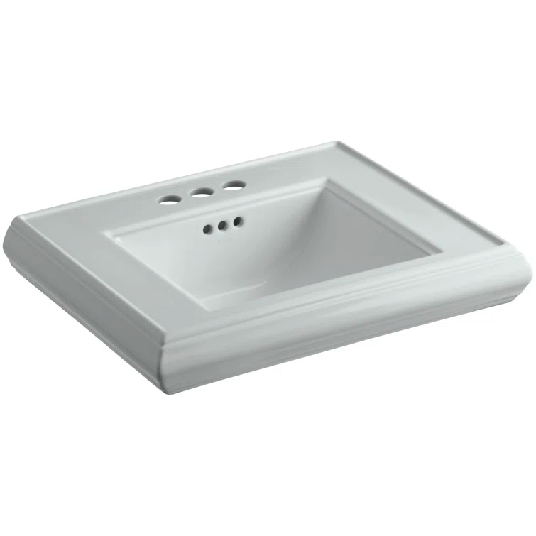 Memoirs®Pedestal Tall Bathroom Sink with Overflow