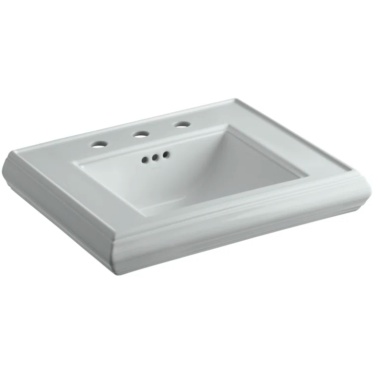 Memoirs®Pedestal Tall Bathroom Sink with Overflow