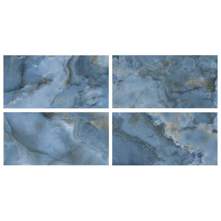Calla 24" x 47" Porcelain Marble Look Wall & Floor Tile (15.49 Sq. Ft. / case)