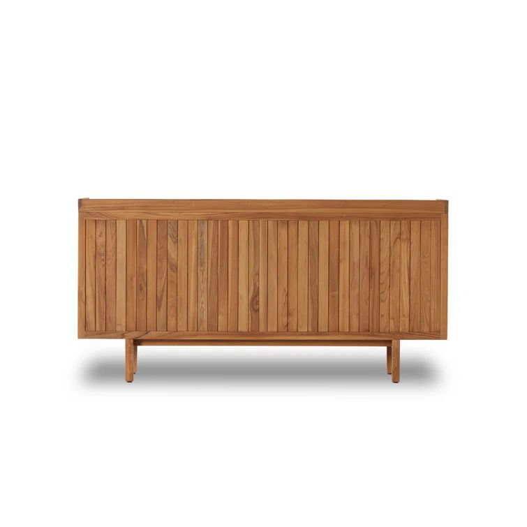 Natural Teak 70'' Outdoor Sideboard Buffet