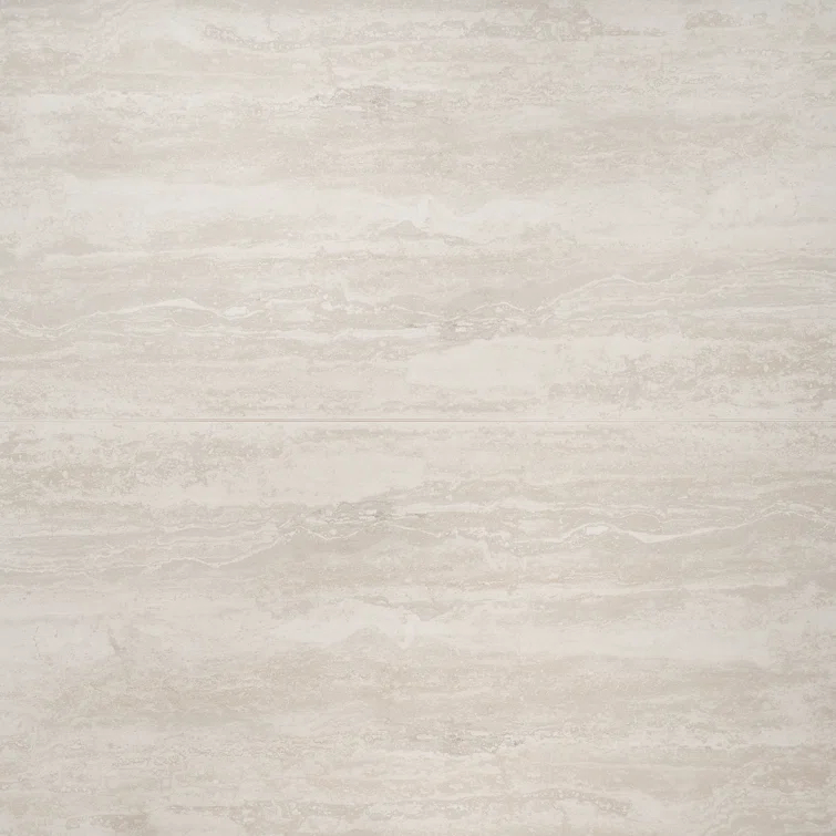 Essential Travertine 24" x 48" Porcelain Stone Look Wall & Floor Tile