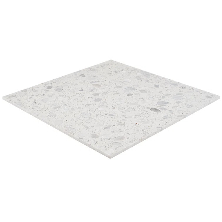 Terra Italia 23.62 in. x 23.62 in. Honed Terrazzo Floor and Wall Tile (3.87 Sq. Ft. / Each)
