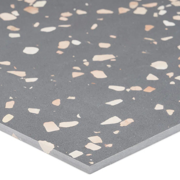 Brezza Terrazzo 23.62 in. x 23.62 in. Honed Terrazzo Floor and Wall Tile (3.87 Sq. Ft. / Each)