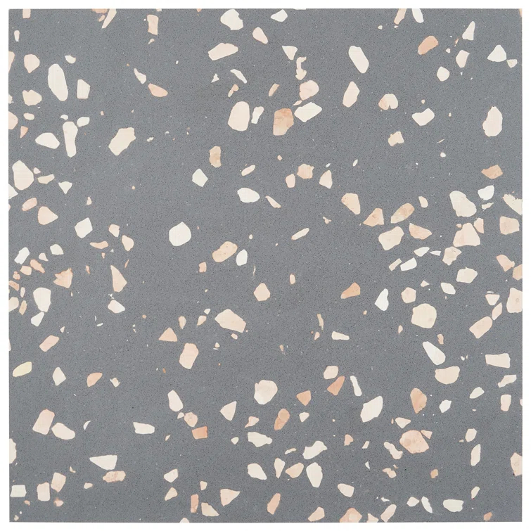 Brezza Terrazzo 23.62 in. x 23.62 in. Honed Terrazzo Floor and Wall Tile (3.87 Sq. Ft. / Each)