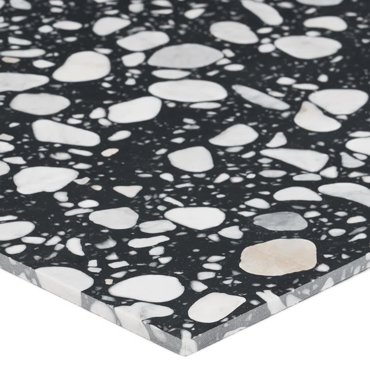 Brezza Terrazzo 23.62 in. x 23.62 in. Honed Terrazzo Floor and Wall Tile (3.87 Sq. Ft. / Each)