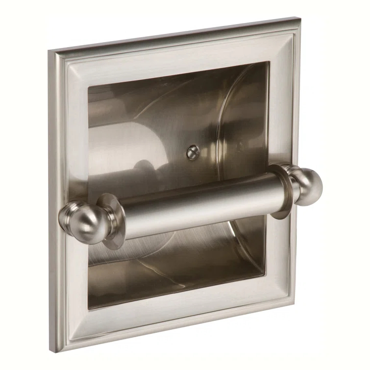 Columnar Recessed Toilet Paper Holder