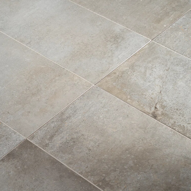 12" x 24" Porcelain Concrete Look Wall & Floor Tile