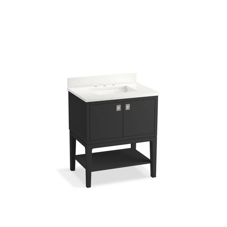 Seagrove By Studio McGee 30 in. Bathroom Vanity Cabinet With Sink And Quartz Top