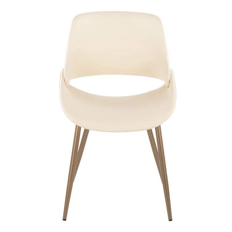 19.25'' H Faux Leather Upholstered Side Chair