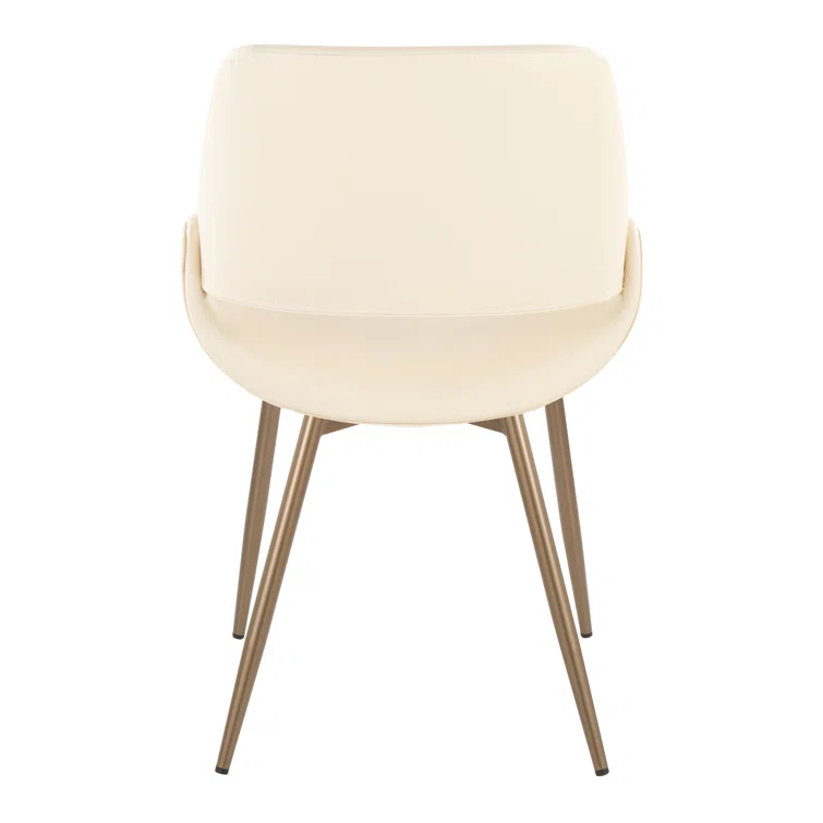 19.25'' H Faux Leather Upholstered Side Chair