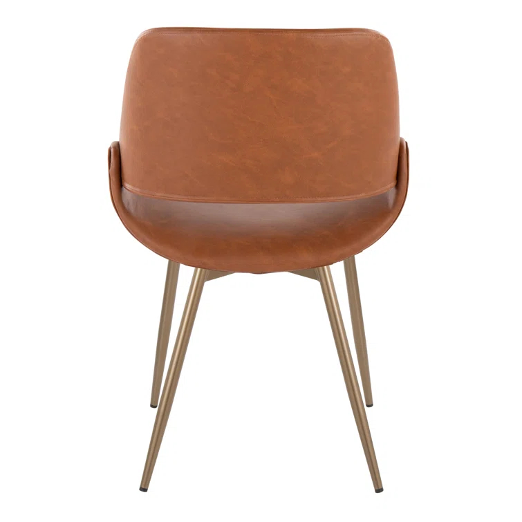 19.25'' H Faux Leather Upholstered Side Chair