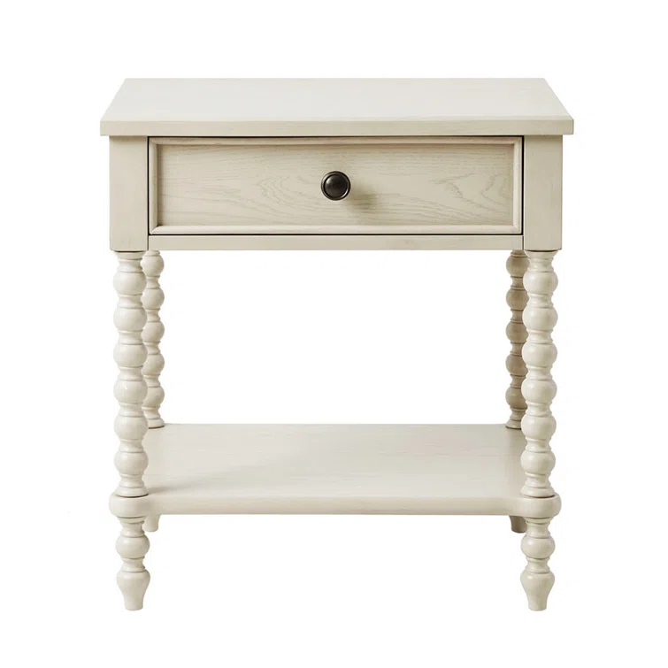 Beckett One Drawer Solid Wood Nightstand
