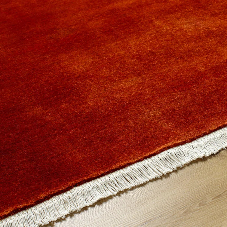 Clio Wool Red Rug