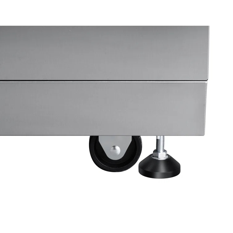 32 in. Stainless-Steel Outdoor Kitchen Cabinet with Three Drawers (KM-OKS-CAB3)