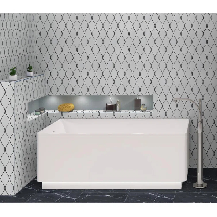 Vinage Glass Mosaic Kitchen Backsplash, Bathroom, Shower, Pool, Wall and Floor Tile