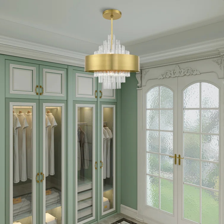 8 - Light Drum Chandelier