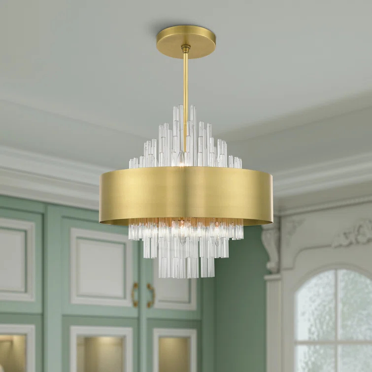 8 - Light Drum Chandelier