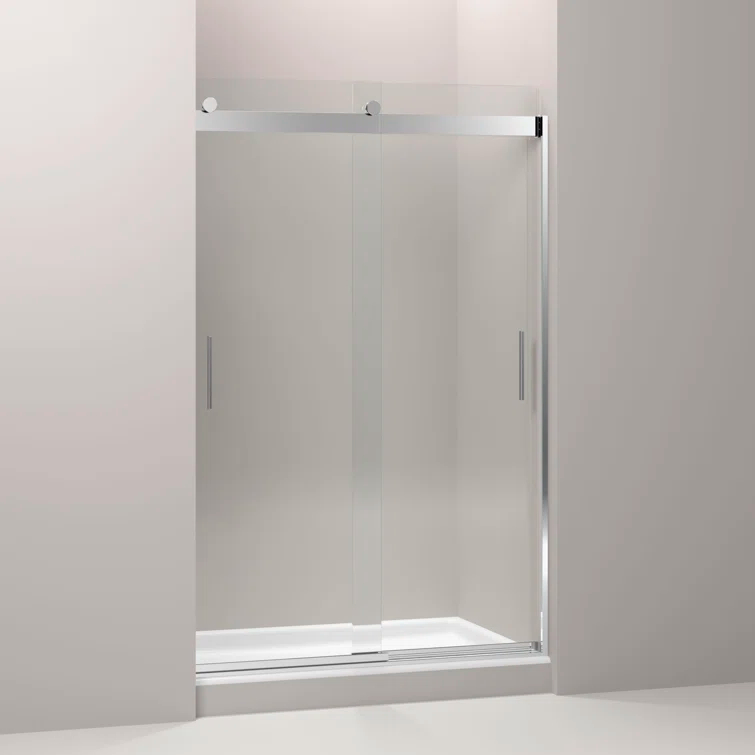 Levity 47.58" x 74" Bypass Shower Door with CleanCoat® Technology