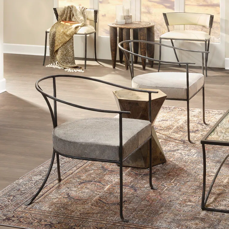 Iron End Table