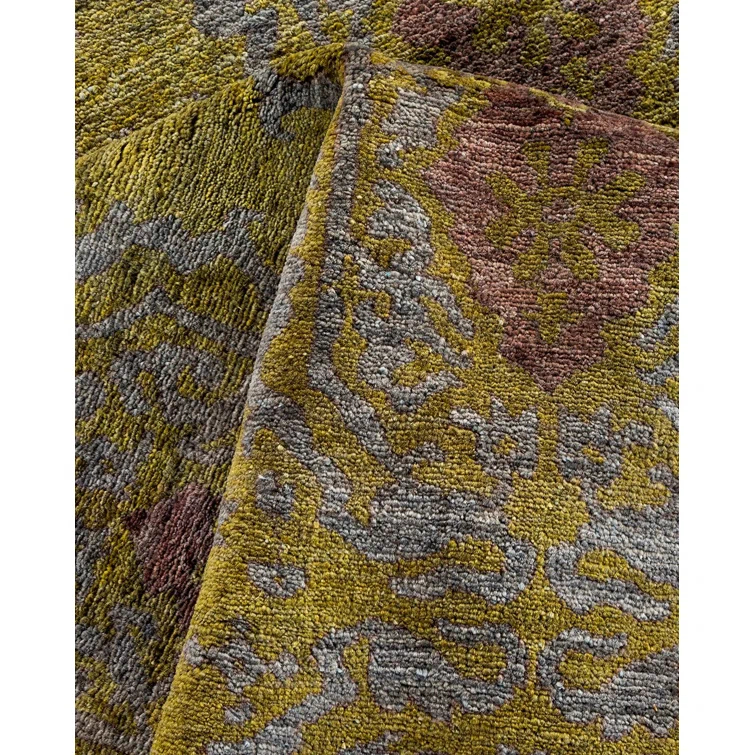 Fine Vibrance One-of-a-Kind 7' 10" X 10' 6" Hand Knotted Area Rug