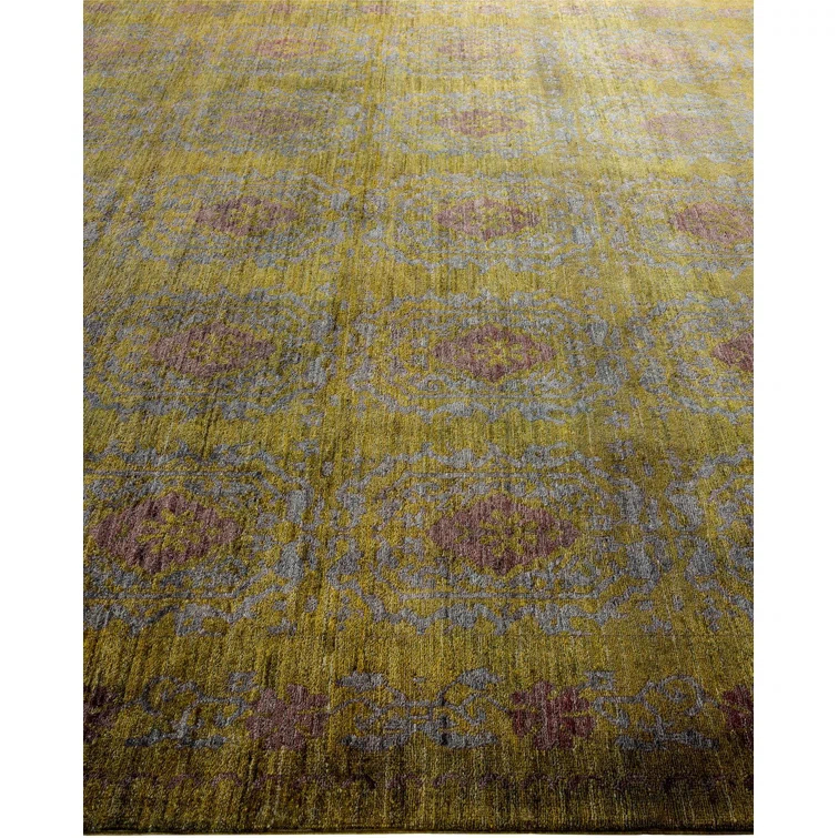 Fine Vibrance One-of-a-Kind 7' 10" X 10' 6" Hand Knotted Area Rug