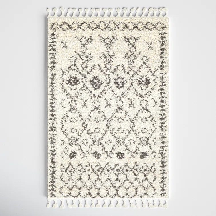 Mossy Charcoal/Beige Rug