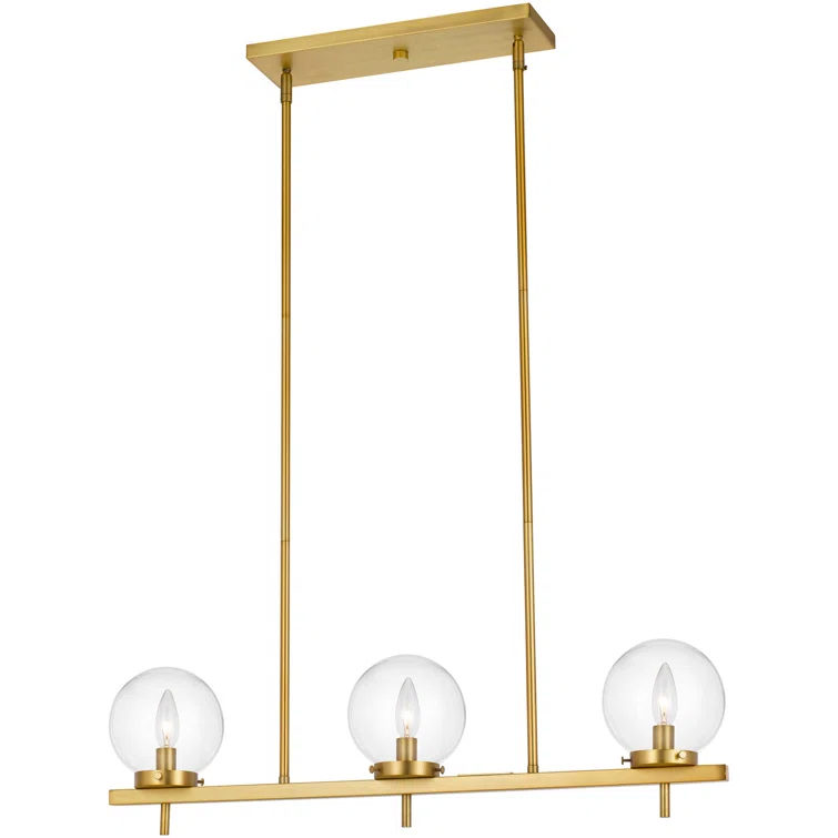 3 - Light Globe Chandelier