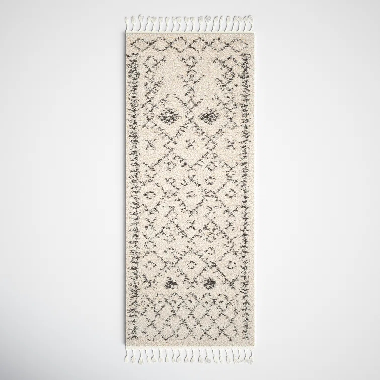 Mossy Charcoal/Beige Rug