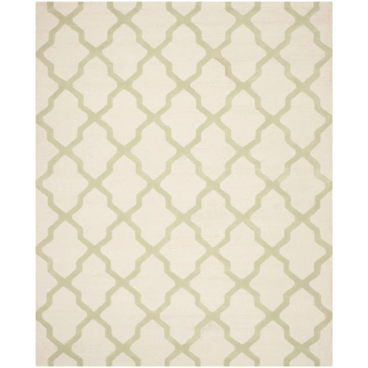 Cannen Cambridge Hand Tufted Wool Geometric Rug
